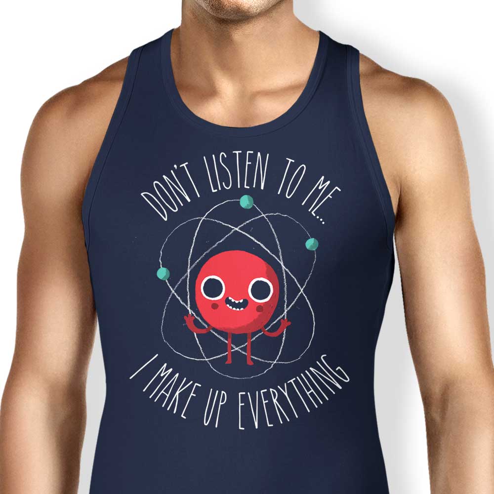 Never Trust an Atom Unisex and Women's Stylish Tank Tops