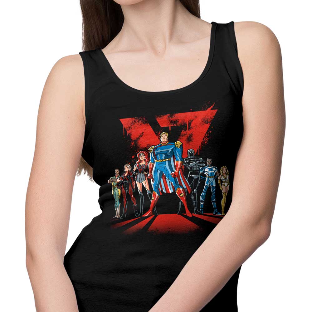 Superior Superhero League Issue 2 Men's and Women's Unisex Tank Top Apparel