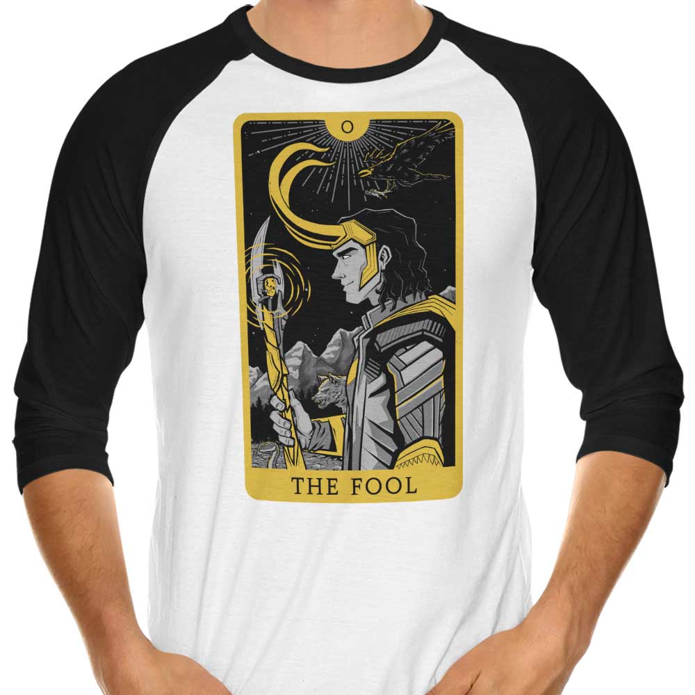 Danielmorris1993's Tarot - The Fool 3/4 Sleeve Raglan T-Shirt