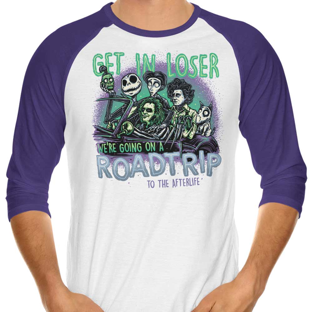 Momma Gorilla's 'To the Afterlife' 3/4 Sleeve Raglan Stylish T-Shirt