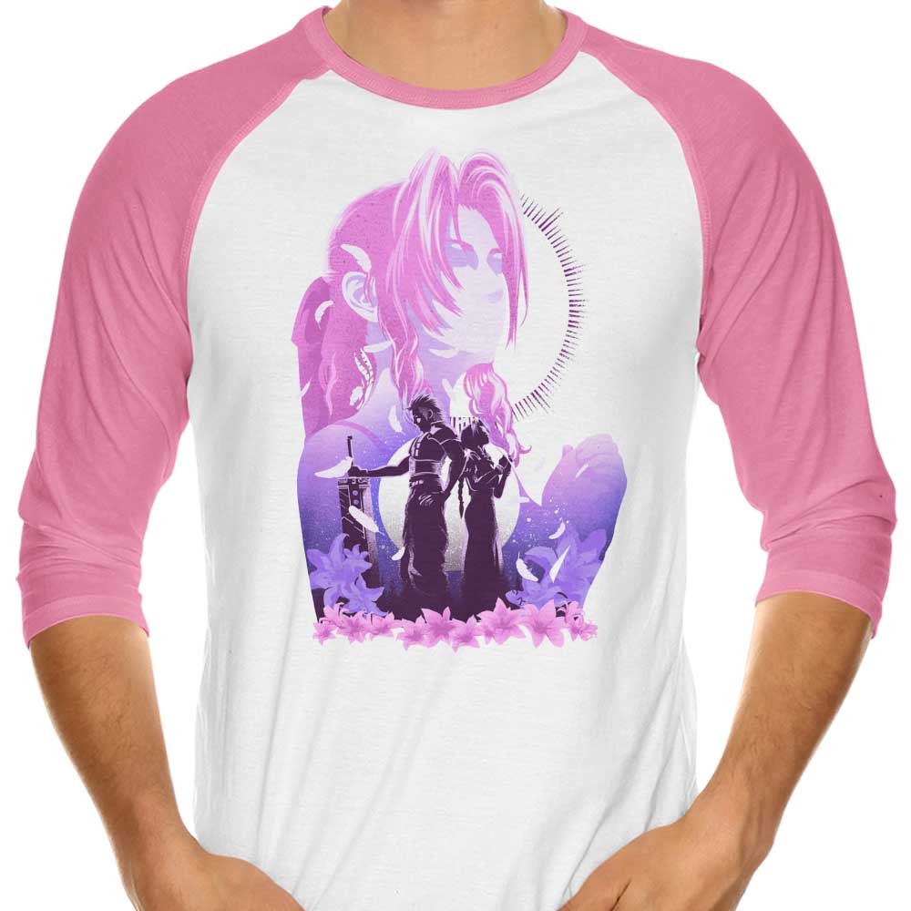 Hypertwenty's Charming 3/4 Sleeve Raglan T-Shirt: Glad I Met You