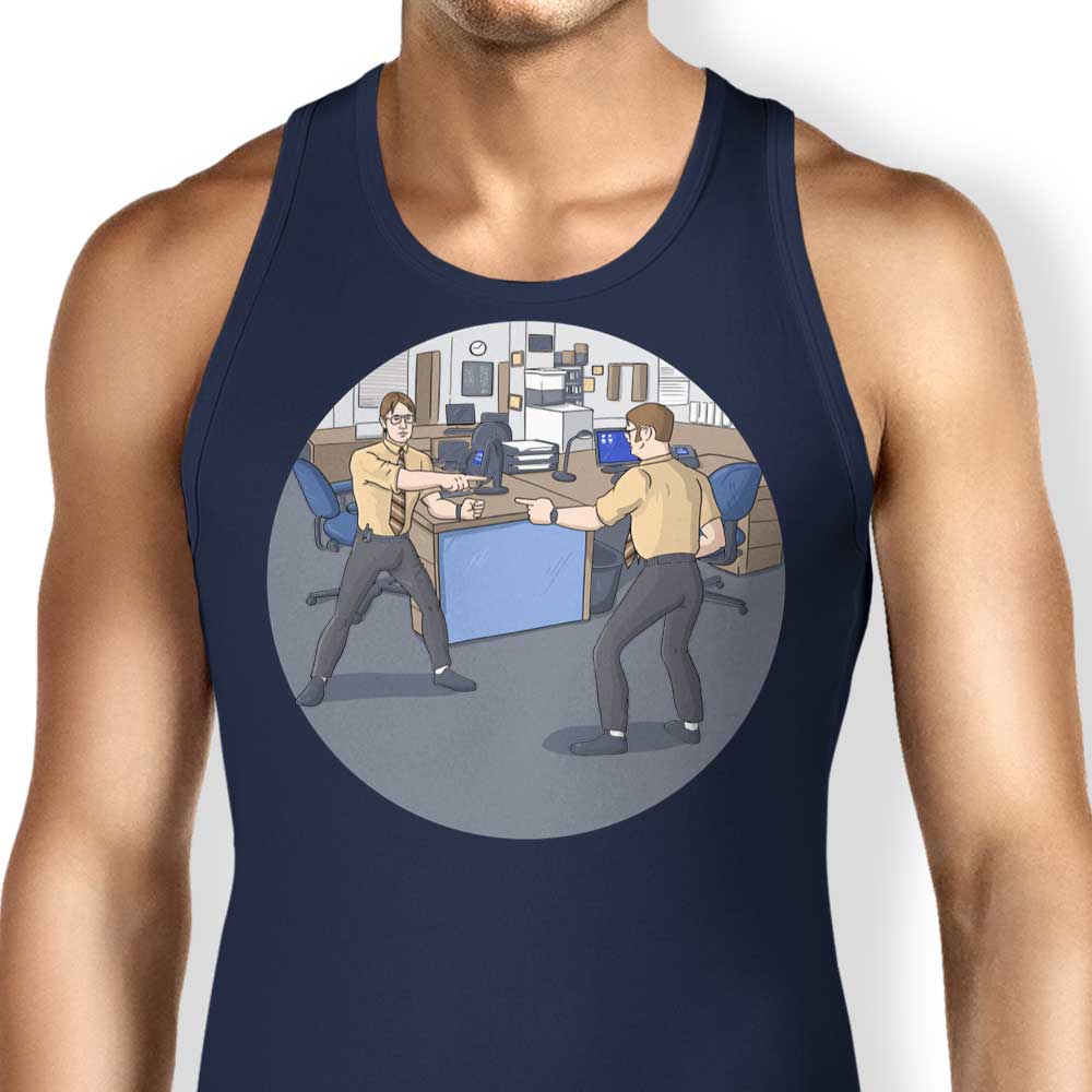 MarianoSan's Comfortable Identity Theft Men's and Women's Tank Tops