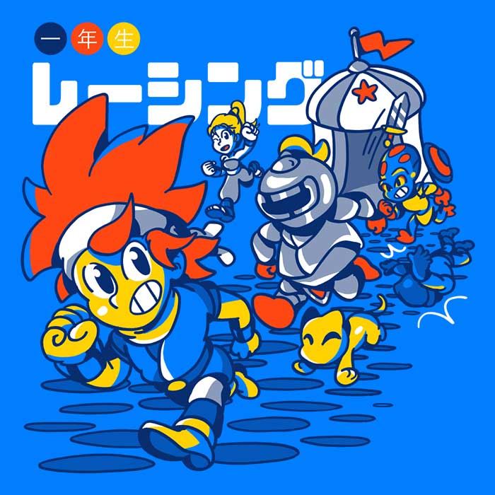 Sketchdemao Annual Racing Long - Sleeve Comfortable Crewneck T - Shirt