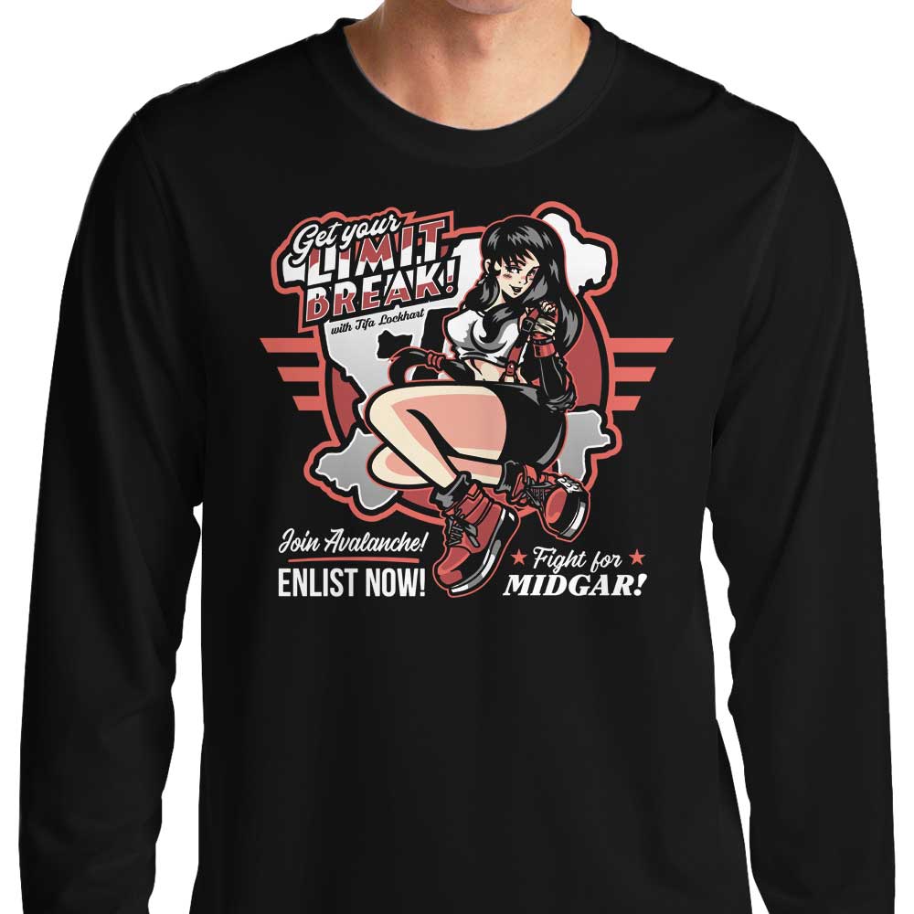 Get Your Limit Break - Stylish Long Sleeve T-Shirt for Fashion Enthusiasts