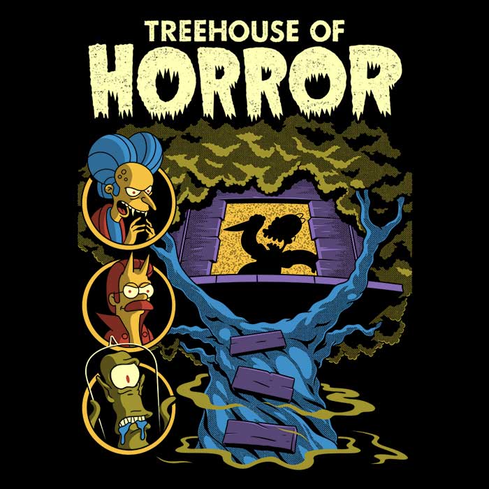 Long Sleeve 'Treehouse Anthology' T-Shirt by Jorge Tirado