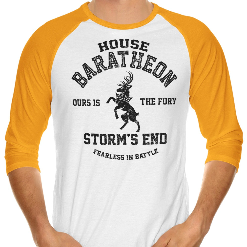 Alternative Design 'Ours is the Fury' 3/4 Sleeve Raglan Style T-Shirt for Fashion Lovers