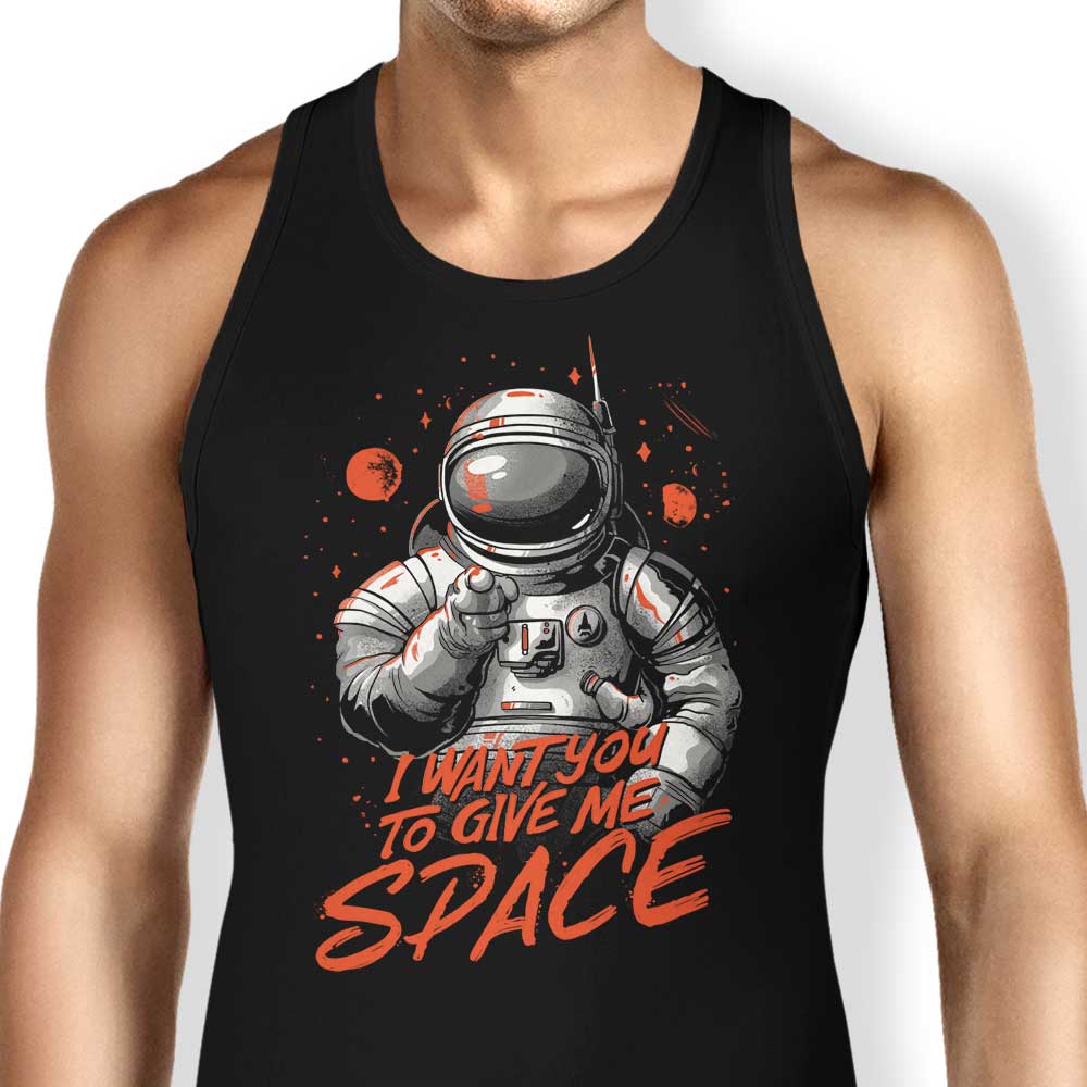 Comfortable 'I Want You to Give Me Space' Unisex and Women's Tank Tops