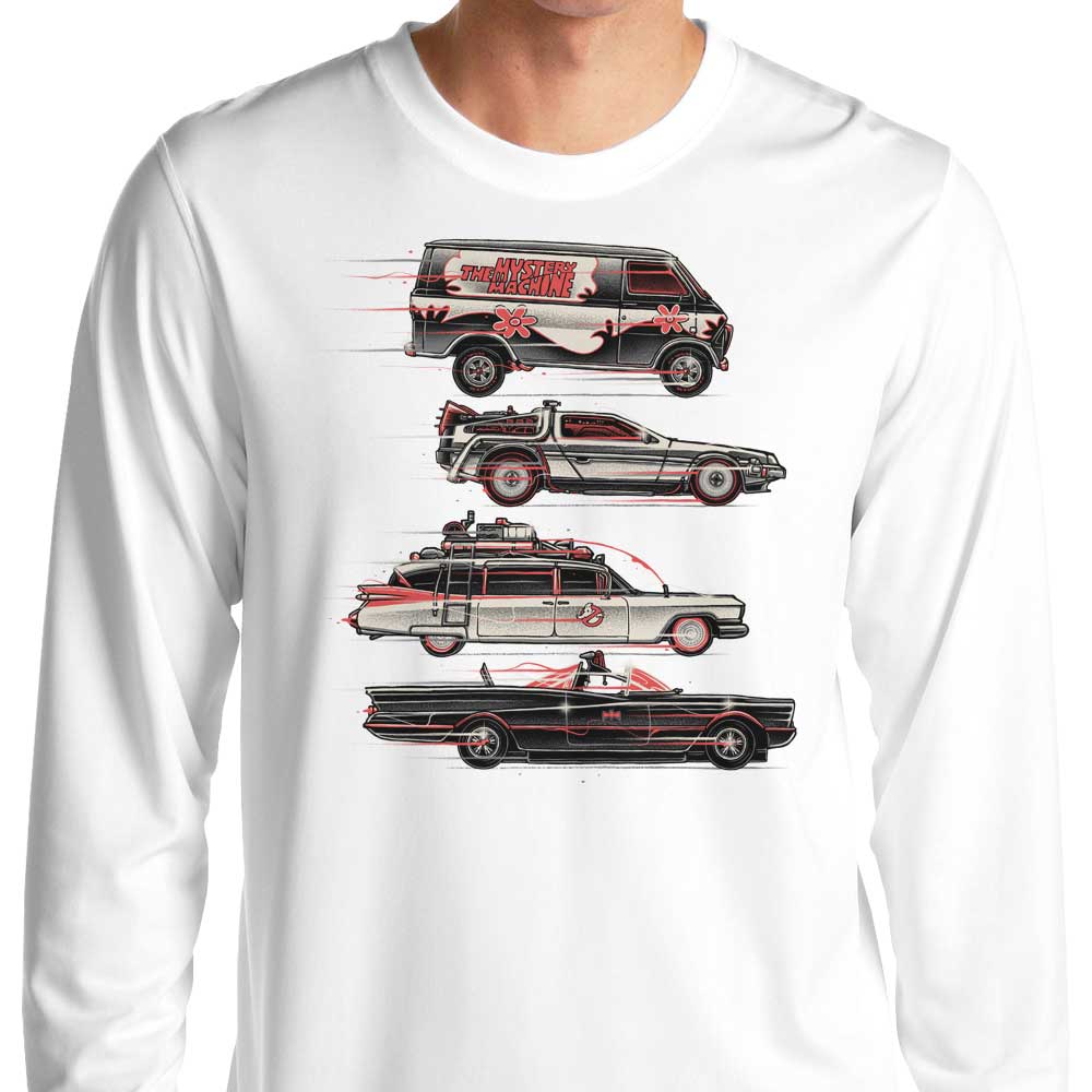Long Sleeve Race to Save the Day T-Shirt from Glitchygorilla