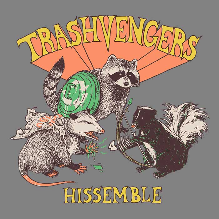 Trashvengers Stylish 3/4 Sleeve Raglan T-Shirt for Fashion Lovers