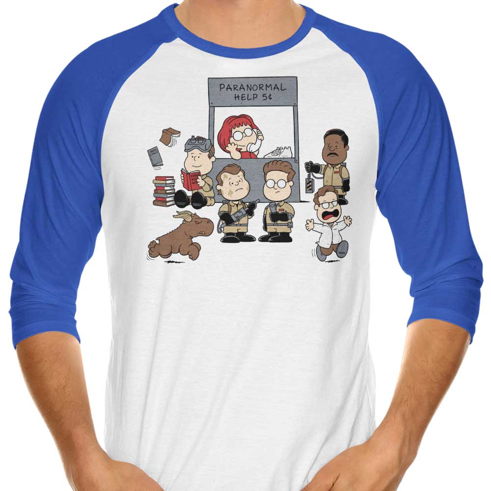 Adho1982's 3/4 Sleeve Raglan 'The Busters Are In' T-Shirt