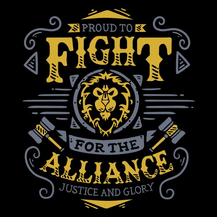 Alliance Support Long Sleeve T - Shirt for Those Who Fight
