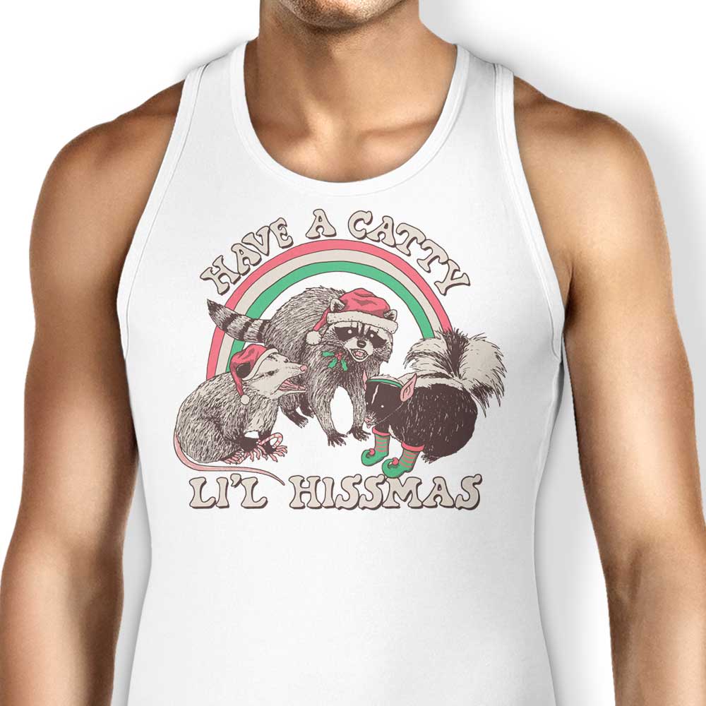 Catty Li'l Hissmas Men's and Women's Comfortable Tank Tops