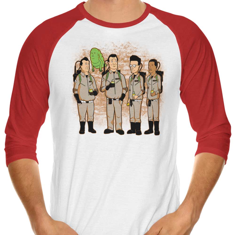 Ninjaink's Stylish 3/4 Sleeve Raglan T-Shirt: The Firehouse King