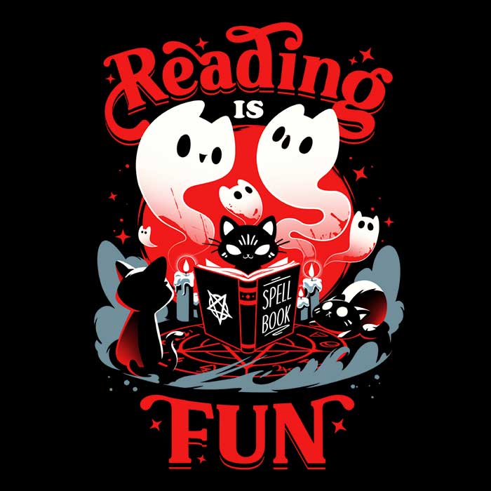 Super Fun Spell Books Long Sleeve Casual T-Shirt