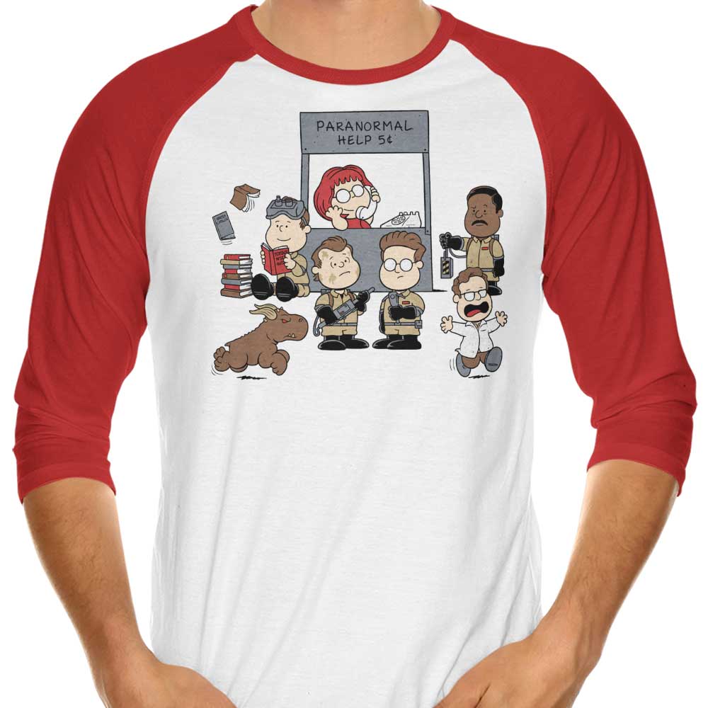Adho1982's 3/4 Sleeve Raglan 'The Busters Are In' T-Shirt