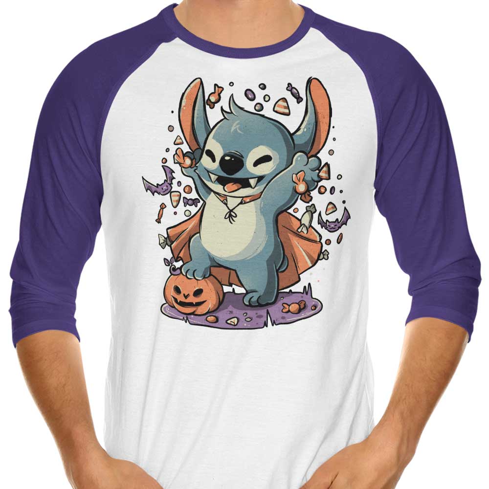 Eerie Candy 626 - Three - Quarter Sleeve Raglan Style T - Shirt