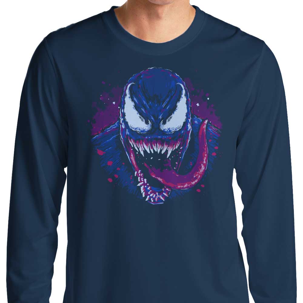 Long Sleeve Dark Alien T-Shirt - Ideal for Cosplay and Casual Wear
