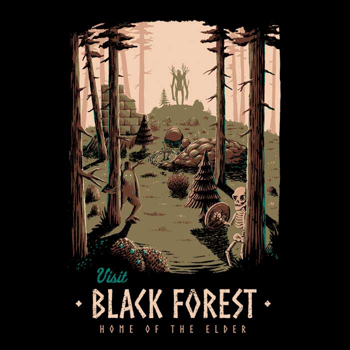 Black Forest Style Unisex and Women's Tank Tops