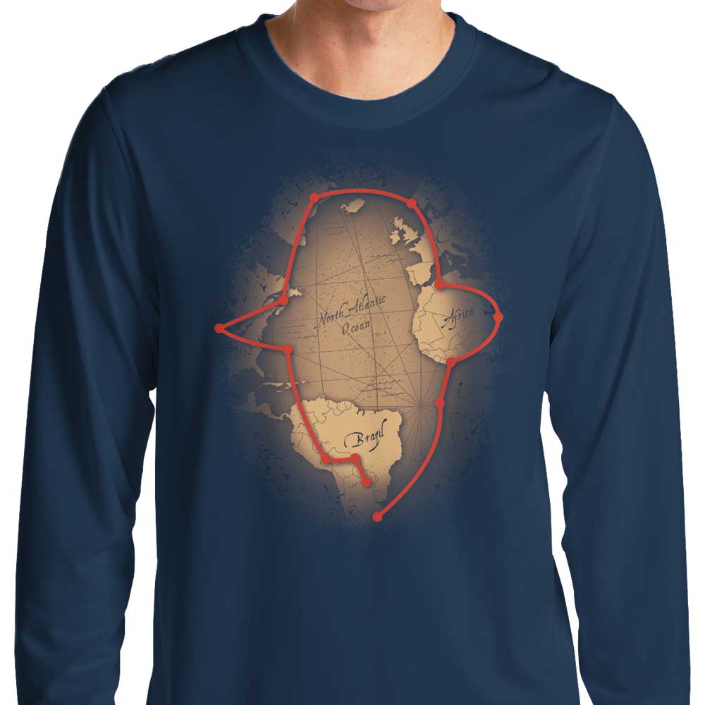 Olipop's 'World's Greatest Archaeologist' Long Sleeve Crewneck T - Shirt in S - 4XL