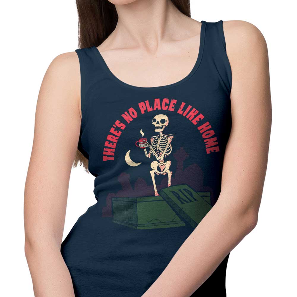 Cozy and Comfortable 'There's No Place Like Home' Tank Tops for Men and Women