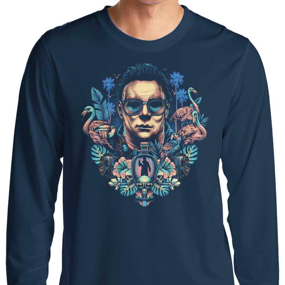 Long Sleeve Tropical Slasher T-Shirt for All Sizes