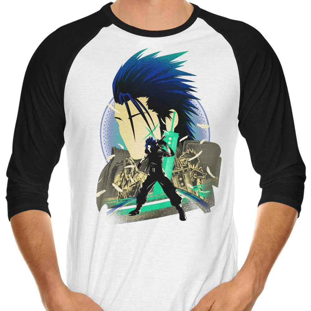 Hypertwenty Crisis Silhouette 3/4 Sleeve Stylish Raglan T-Shirt