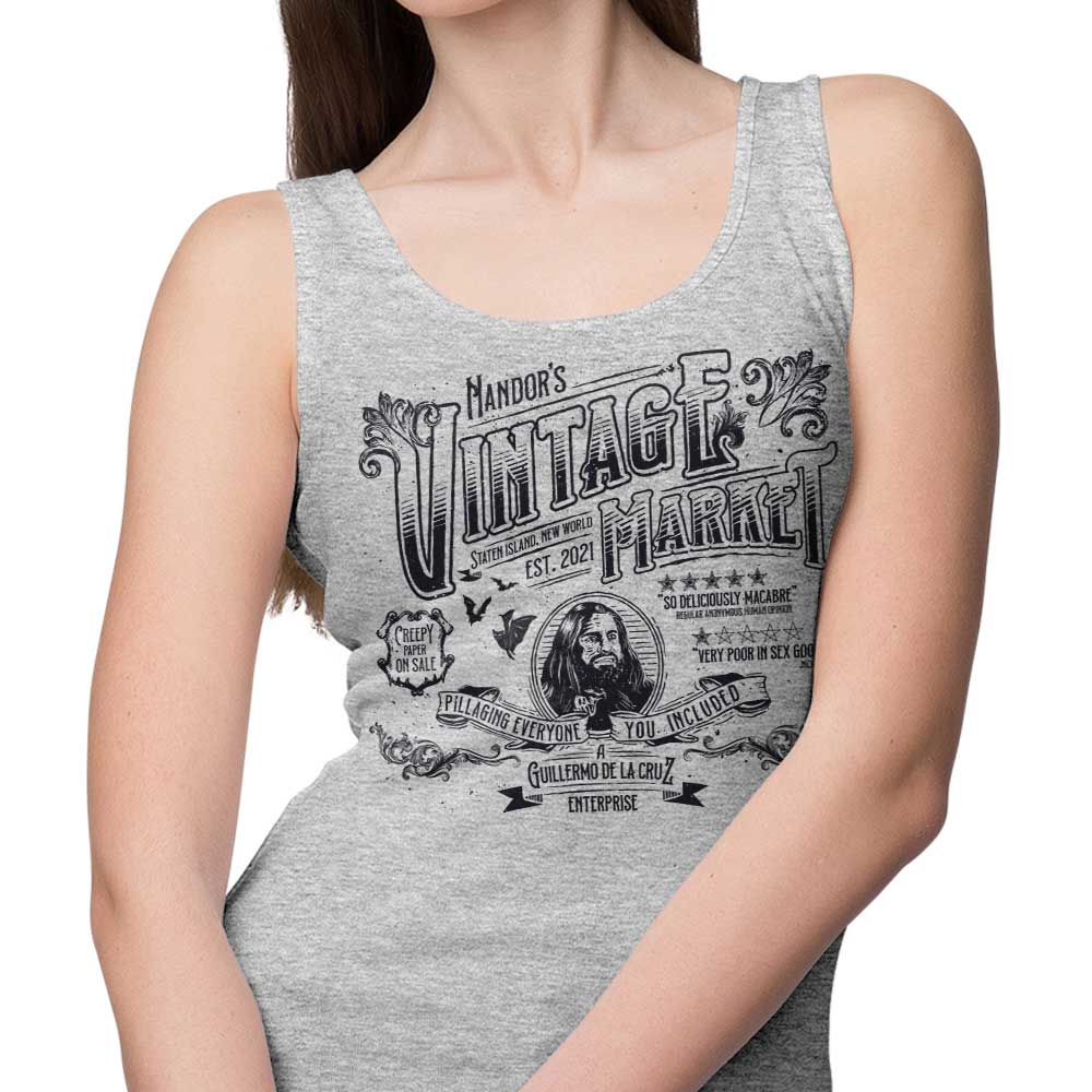 Vintage Style Tank Tops from Nandor's Vintage Market by Teesgeex