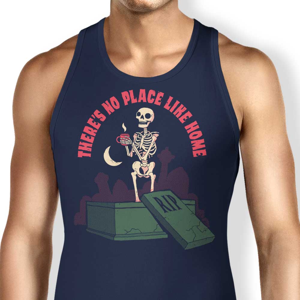 Cozy and Comfortable 'There's No Place Like Home' Tank Tops for Men and Women