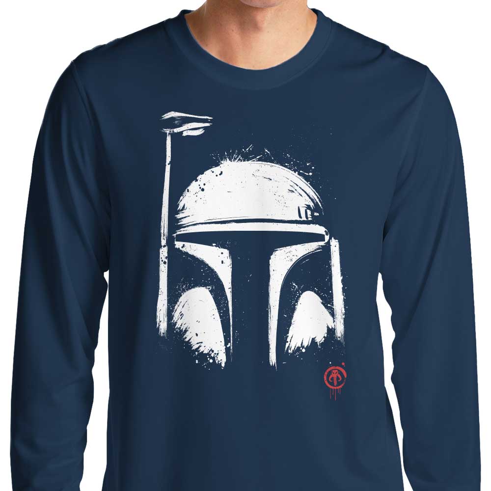 Retro Division Hunter Ink Long - Sleeve Comfortable T - Shirt
