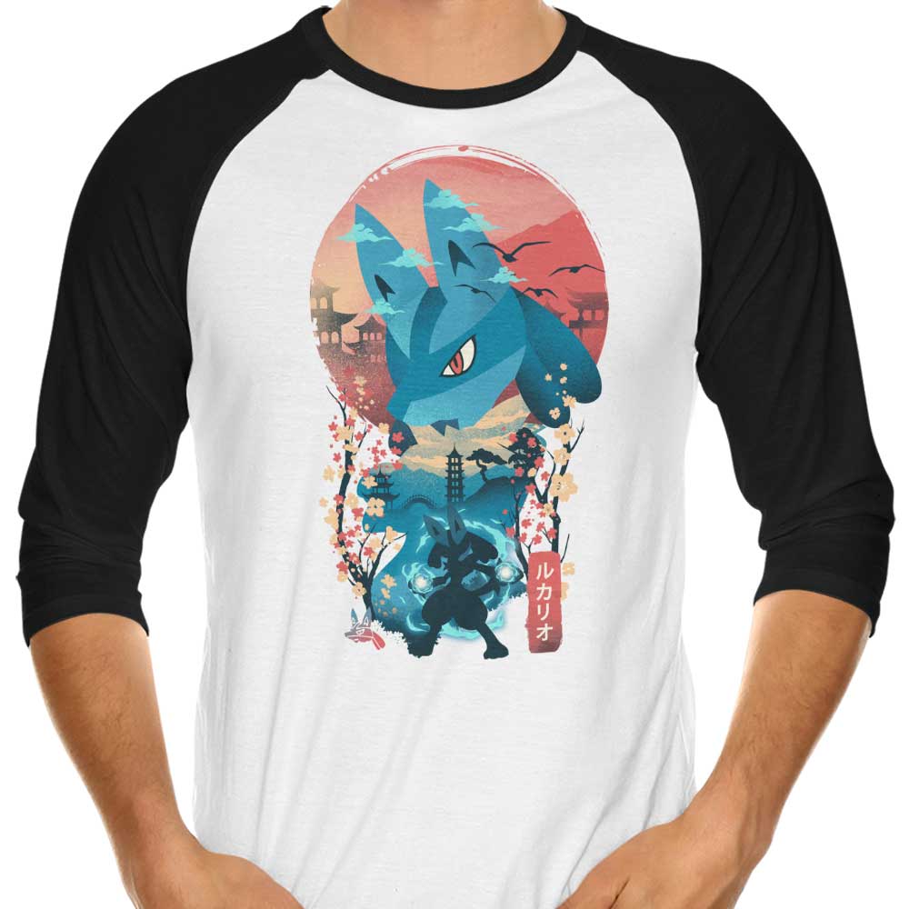 Ukiyo - e Aura Three - Quarter Sleeve Raglan Style T - Shirt for Fashion Lovers