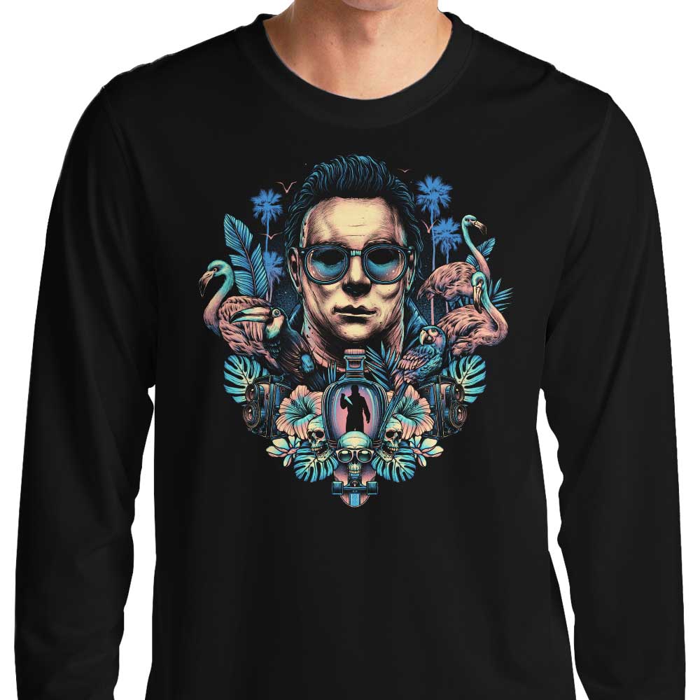 Long Sleeve Tropical Slasher T-Shirt for All Sizes