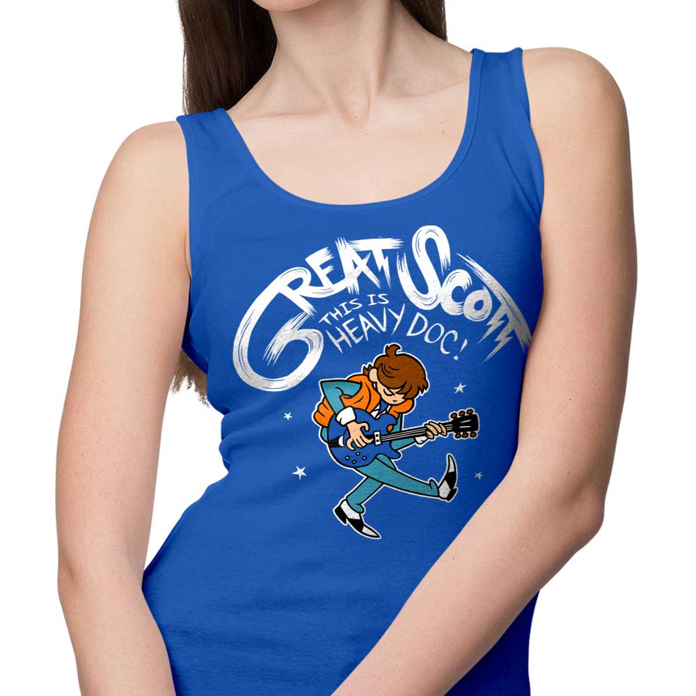 Coinbox Tees Comfortable and Lightweight Great Scott Tank Tops