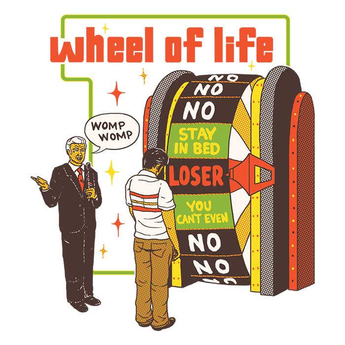 Three - Quarter Sleeve Raglan Wheel of Life T - Shirt