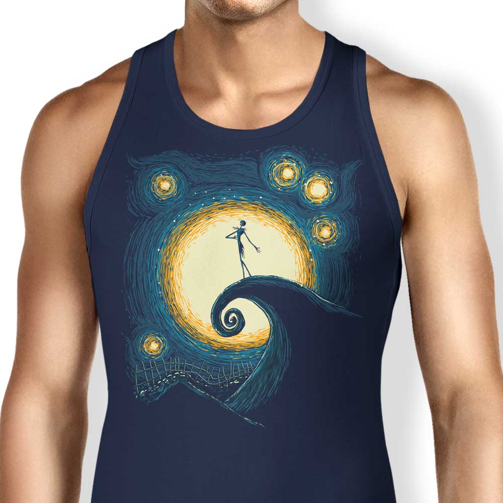 Ddjvigo's Starry Nightmare Men's and Women's Unisex Stylish Tank Tops