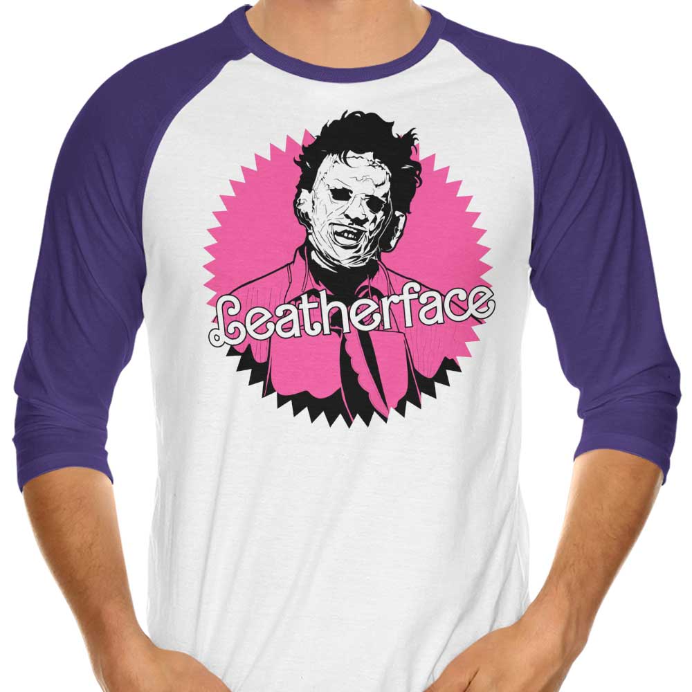 Malibu Chainsaw 3/4 Sleeve Raglan Style Men's T-Shirt