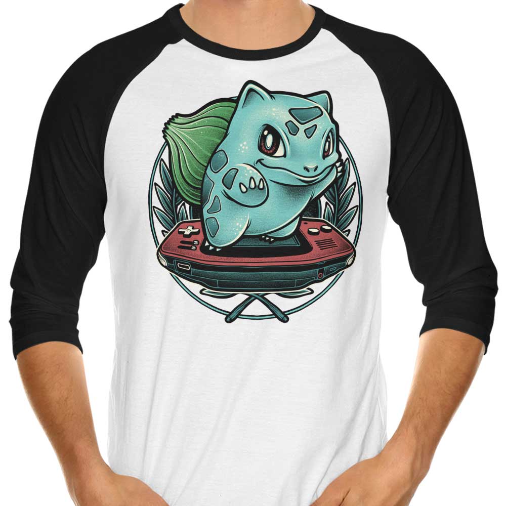 Overgrown Style 3/4 Sleeve Raglan Casual T-Shirt for Fashion Lovers