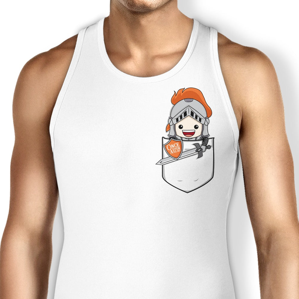 Donnie Illustrations Pocket Teerion Men's and Women's Comfortable Unisex Tank Top