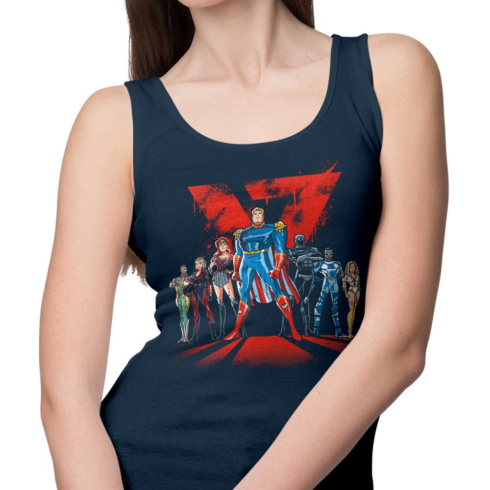 Superior Superhero League Issue 2 Men's and Women's Unisex Tank Top Apparel