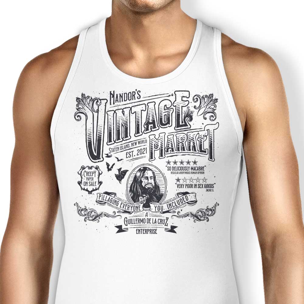 Vintage Style Tank Tops from Nandor's Vintage Market by Teesgeex
