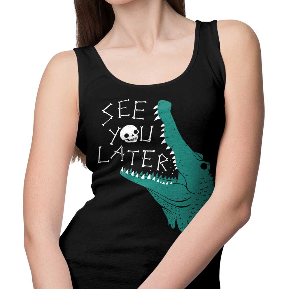 DinoMike's Comfortable Later Alligator Unisex and Women's Tank Tops