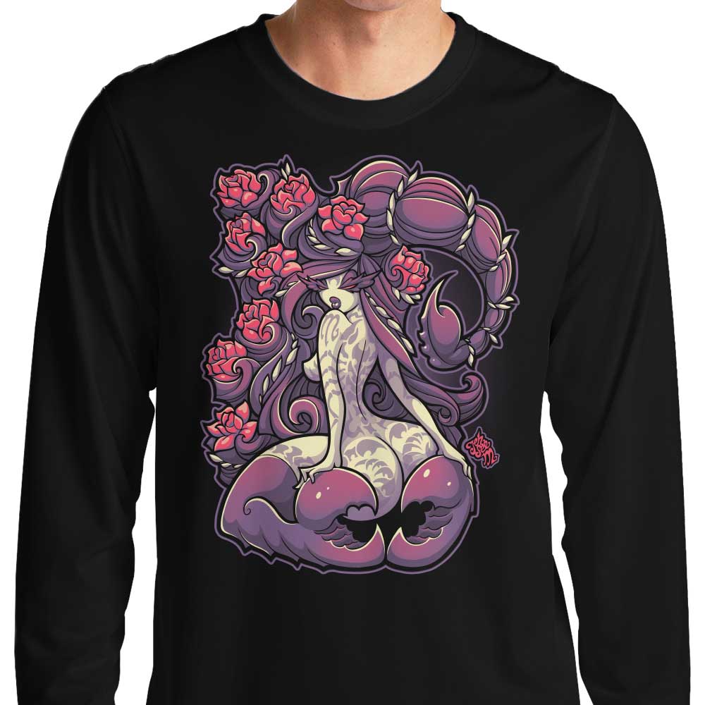 Jehsee Scorpio Comfortable Long Sleeve Crewneck T-Shirt