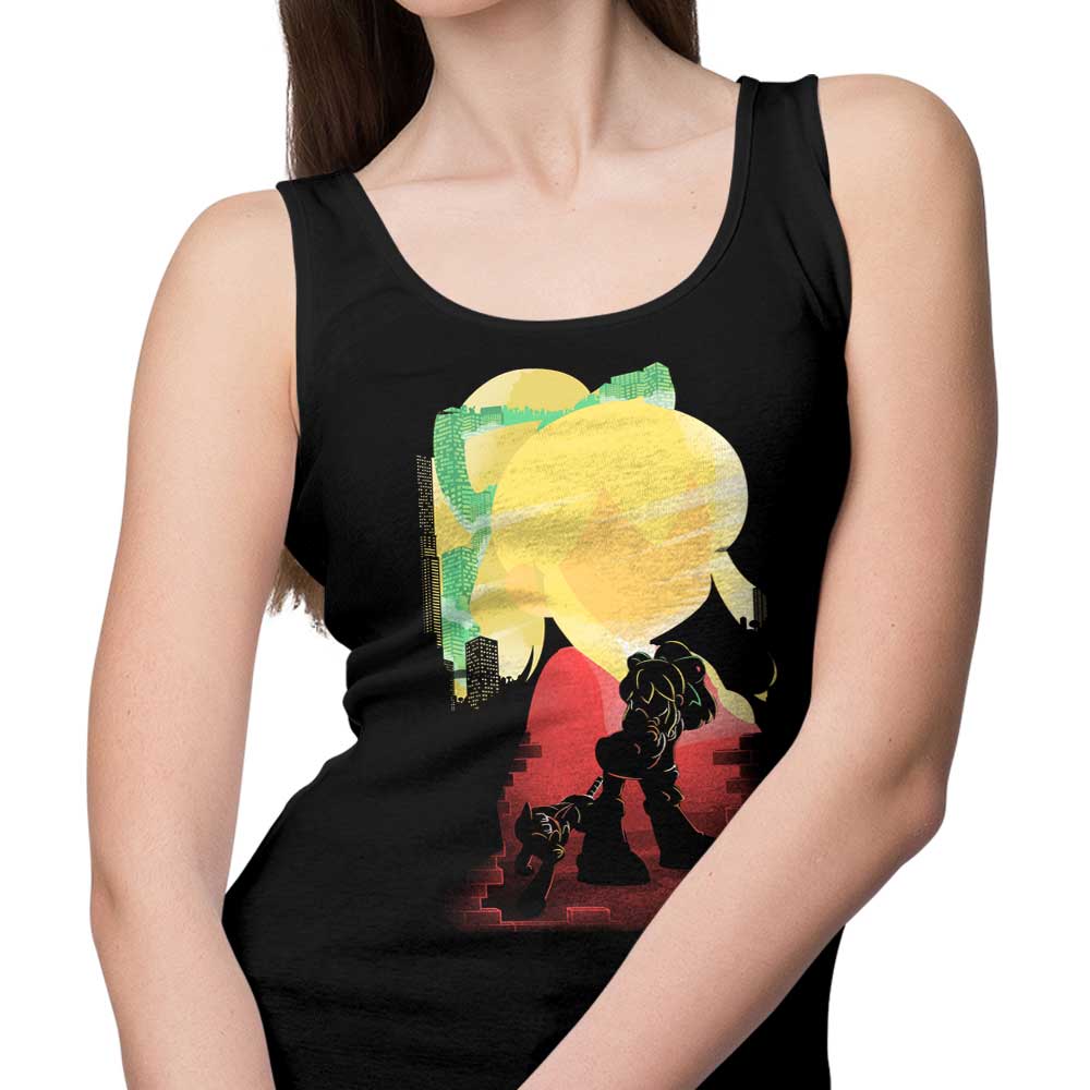 The Young Sister Men's and Women's Unisex Stylish Tank Top by Donnie Illustrations