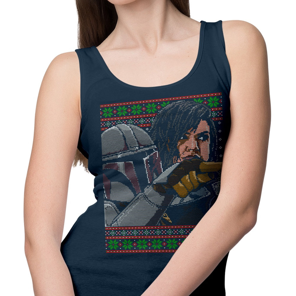 Mando Yelling Style Unisex and Women's Tank Top Sweater