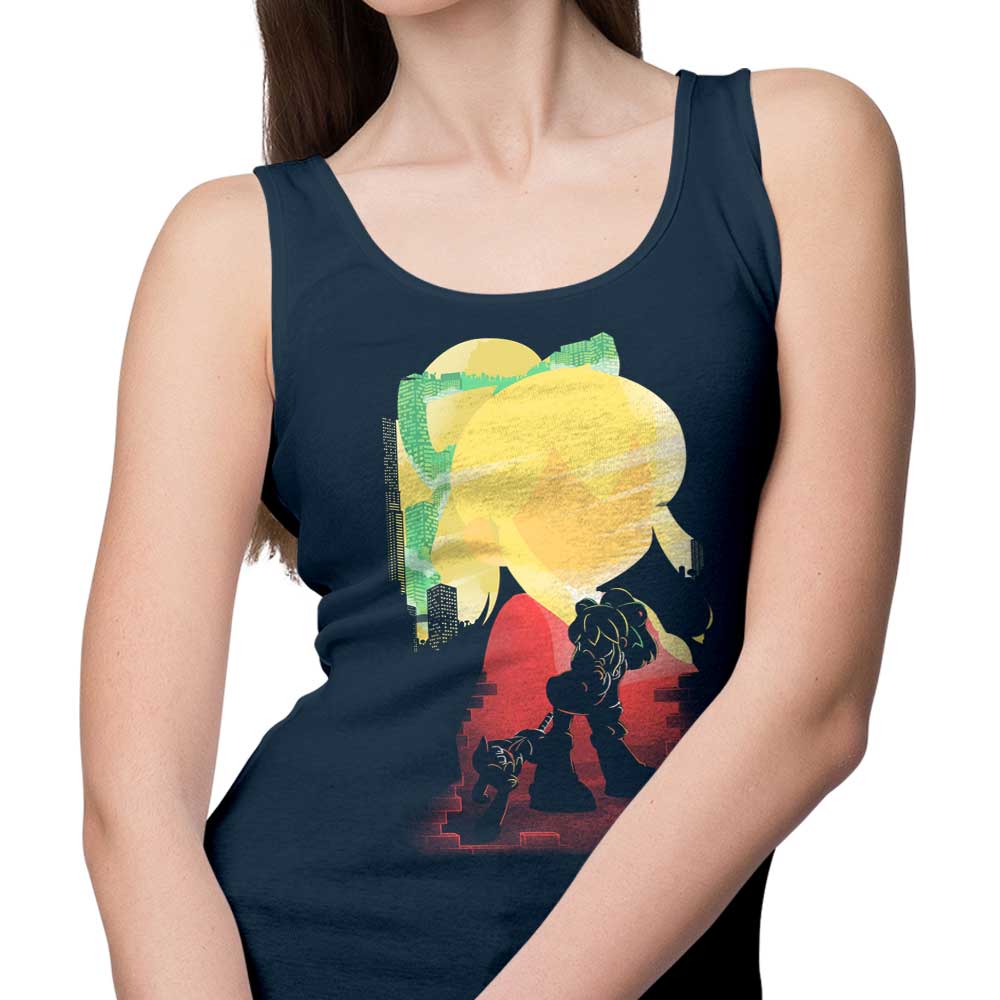 The Young Sister Men's and Women's Unisex Stylish Tank Top by Donnie Illustrations