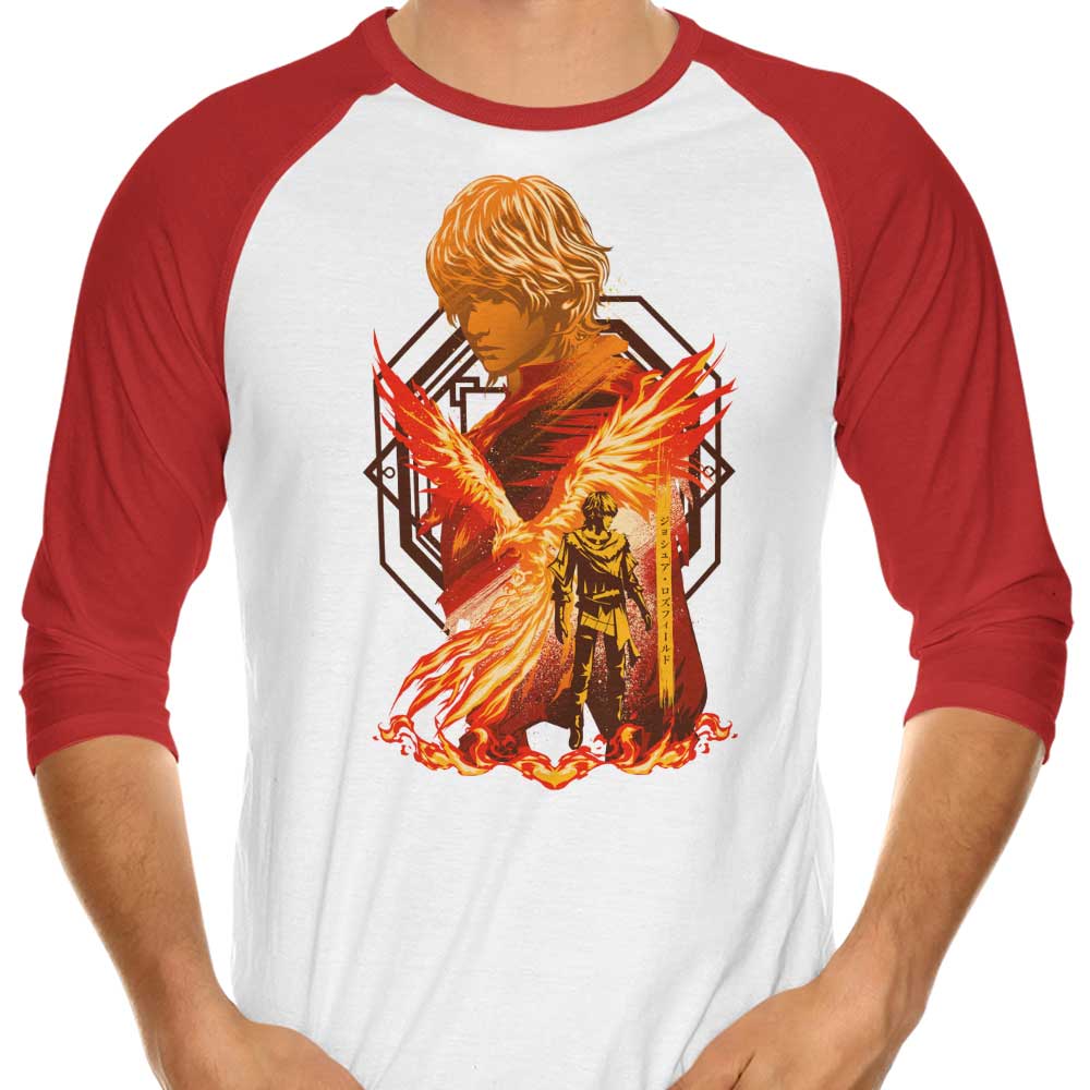 Hypertwenty's Phoenix Power 3/4 Sleeve Raglan Stylish T-Shirt
