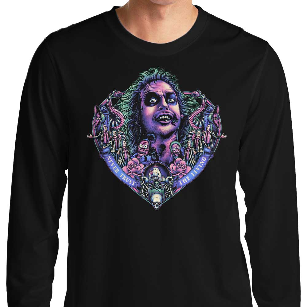 Glitchygorilla's Long Sleeve 'The Ghost Groom' T - Shirt for All Sizes