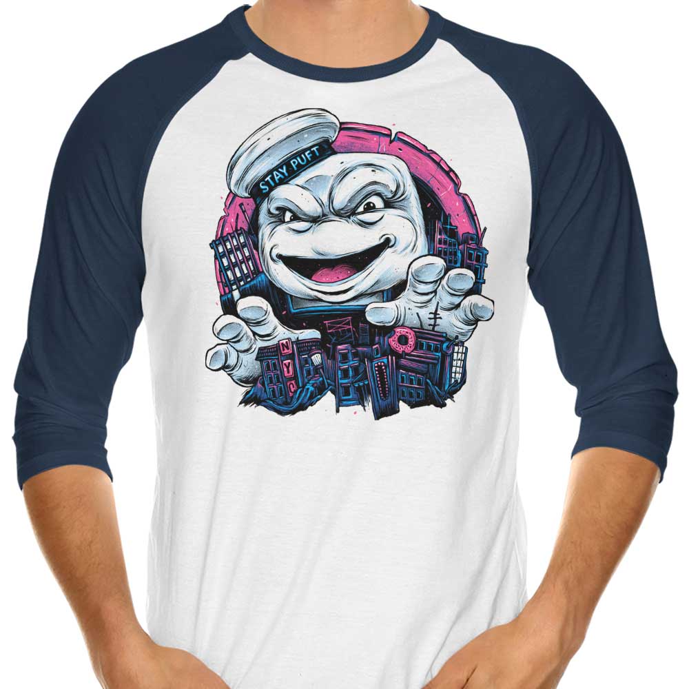 Stay Spooky - Stylish 3/4 Sleeve Raglan T-Shirt for a Creepy Look