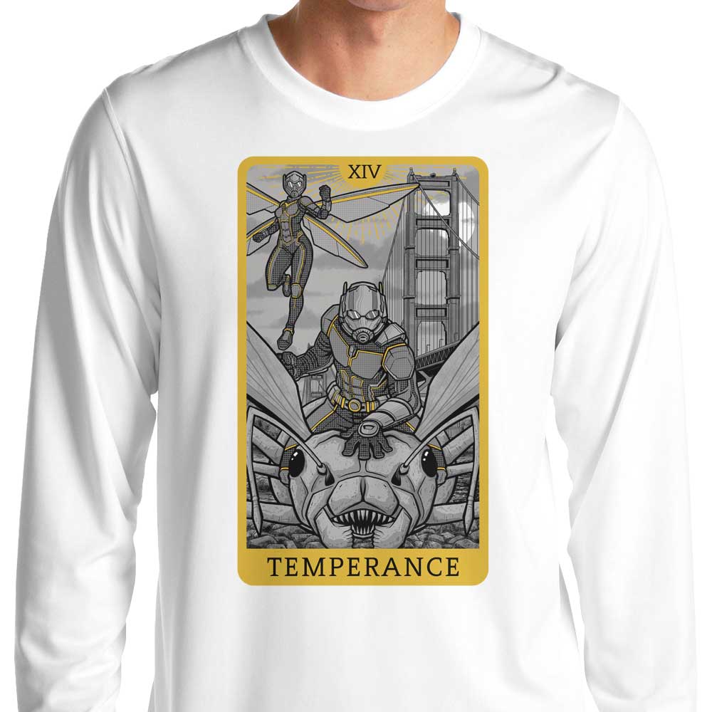 Tarot Temperance Design Long Sleeve Crewneck T - Shirt in S to 4XL