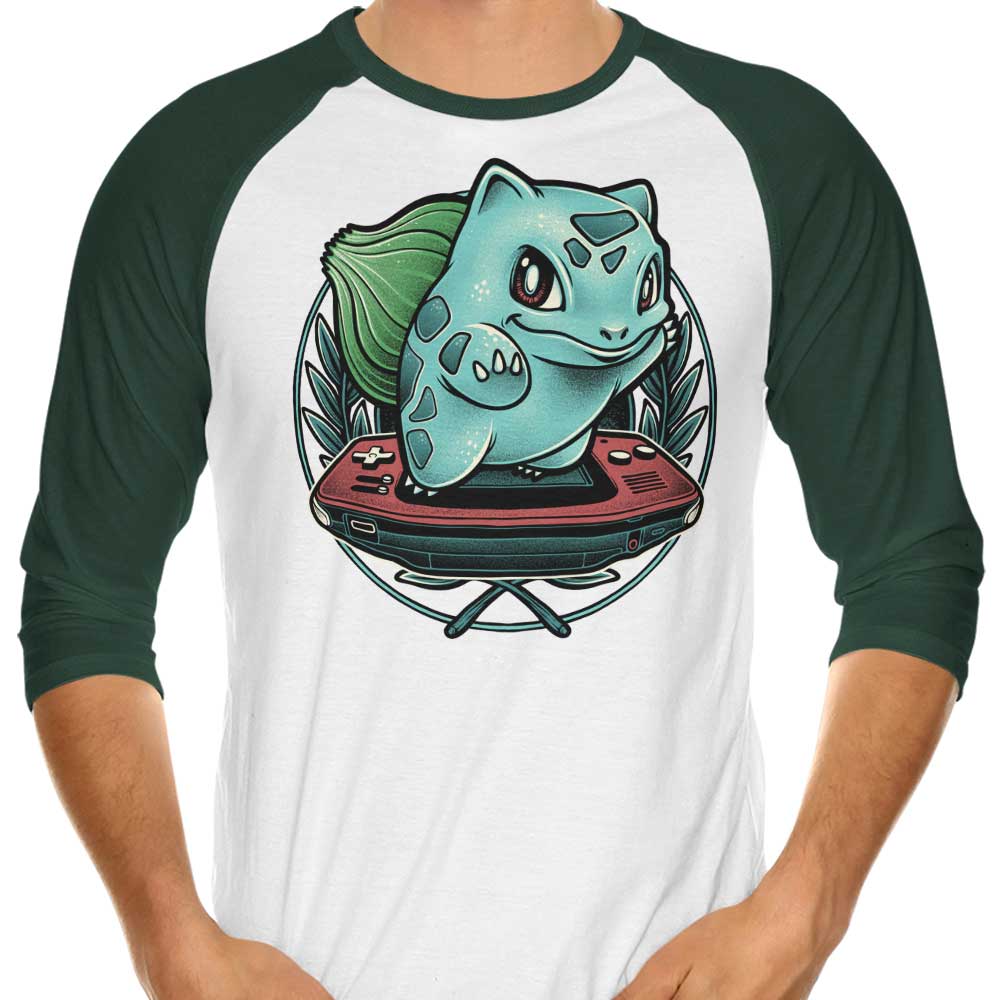 Overgrown Style 3/4 Sleeve Raglan Casual T-Shirt for Fashion Lovers