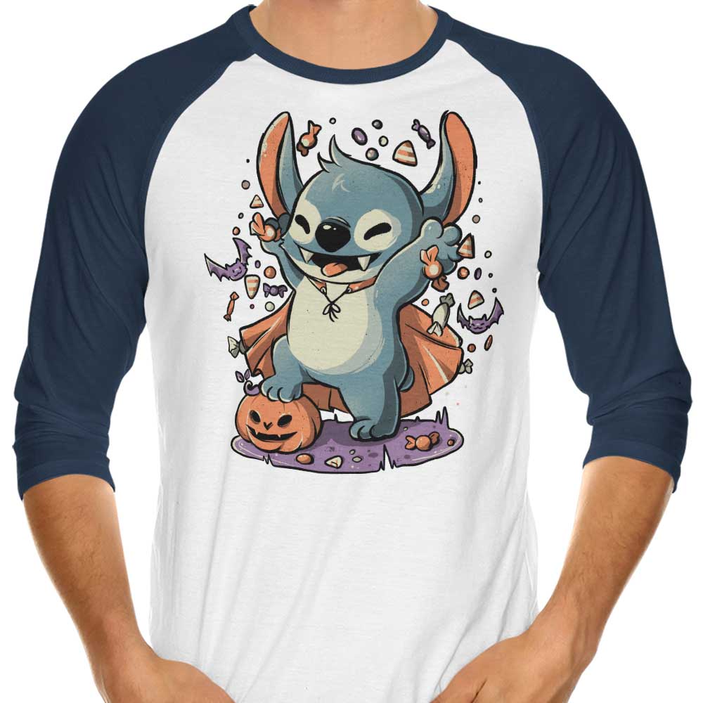 Eerie Candy 626 - Three - Quarter Sleeve Raglan Style T - Shirt